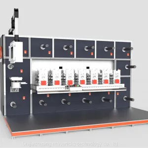 Mavericks 7work Stations Multifunction Round Press Die Cutter Machine thumbnail-4