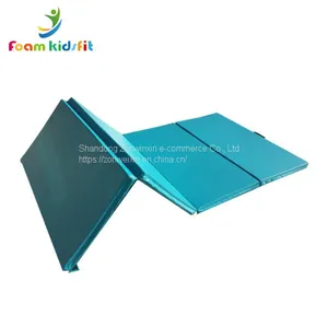 Four Folding Gymnastic Landing Mat for Fitness Body Building thumbnail-4