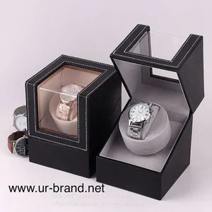 Urbrand Watch Winding System Automatic Rotation Table Safes Box Luxury Watch Winder Rotate thumbnail-1