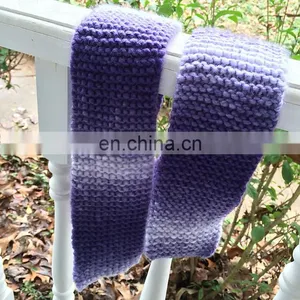 Wholesale Acrylic & Nylon Blended Medium Weight Hand Knitting Yarn for Scarves and Hats thumbnail-6