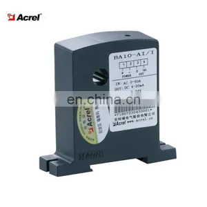 ac 0-50A Input Single Phase Current Transducer With dc Analog Signal Output thumbnail-2