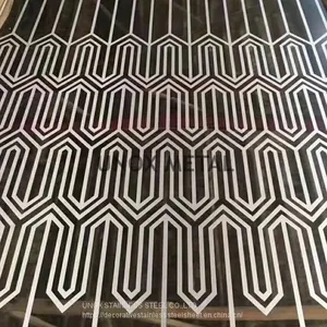 Customized Pattern Sheet Texture Finish Stainless Steel Plate for Curtain Wall Metal Decoration thumbnail-2