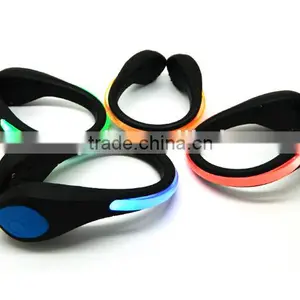 2Pc Shoe Clip Light Bright Red LED Walking Running Cycling Bike Safety thumbnail-2