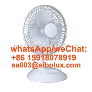 12 Inch Vintage Desk Fan With Aluminum Blades Metal Table Fan thumbnail-2