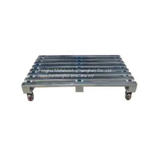 China Factory Customized 1000KG Load Capacity Metal Pallet for Warehouse thumbnail-1