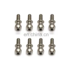 Zinc Plated Spherical Head Bolt Stud Threaded Ball Joint Rod Bolt thumbnail-3
