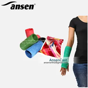 Different Colors Ortho Cast Fast Hardening Polymer Bandage Fiberglass Cast Tape thumbnail-1