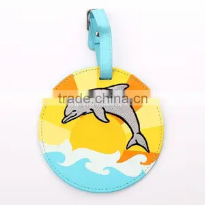 Cute Leather Luggage Tag thumbnail-1