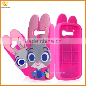 Rabbit Silicon Case for Alcatel C5 thumbnail-6