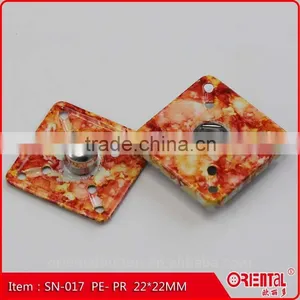 Square Metal Snap Button thumbnail-1