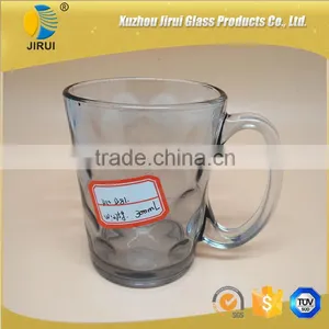 300ml Colourful Glass Cup With Handling for Drinking thumbnail-4