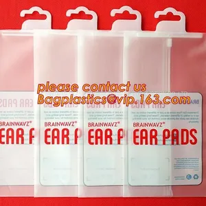 HANGER HOOK BAGS,GARMENT BOTTON CLOSURE BAGS, EVA FROST DRAWSTRING BAGS, VINYL HANGER HOOK BAG thumbnail-3