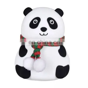 2022 Hot Selling Rechargeable LED Panda Night Light Best Christmas Gift thumbnail-1