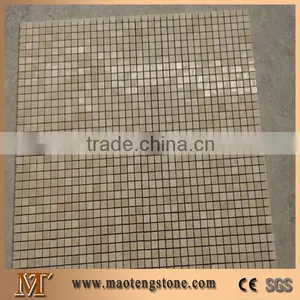 White Cream Square Marble Mosaic thumbnail-1