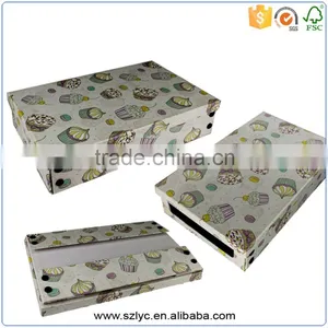 OEM Multipurpose DIY Foldable Cardboard Storage Box for Package thumbnail-3