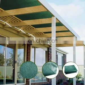 HDPE Rainproof Fabric Shade Sail PE Coating Waterproof Sun Shade Net Cloth Roll thumbnail-1