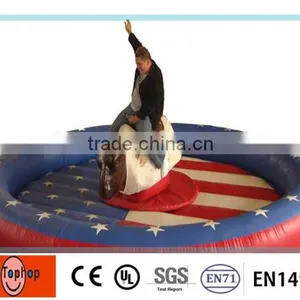 Challenging Inflatable Rodeo Bull for Strength Activities for Adults thumbnail-3