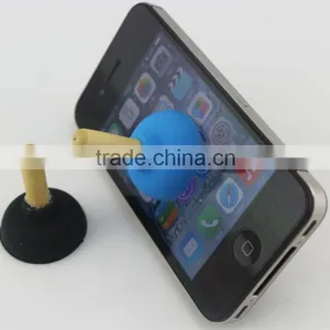 New Universal Smart Silicone Phone Sucker Stand thumbnail-1