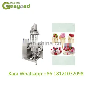 Industrial Vacuum Emulsion Blender for Cheese/Ice Cream/Salad Dressing thumbnail-1