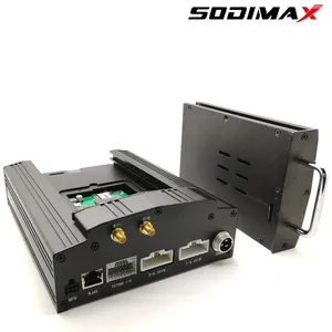 School Bus 8ch Ahd Camera Video Surveillance Cctv Dvr Alarm System for Vehicle Security thumbnail-4