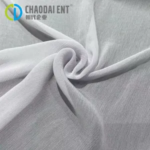 FSC Certified 100% Viscose Pure Smooth Crepe Viscose Fabric For Women's Scarf Or Hijabs thumbnail-2