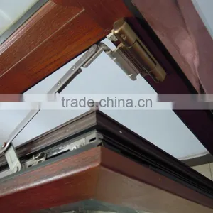Casement Windows With Aluminum Wood Finished Frame With Australian Standard As2047 thumbnail-2
