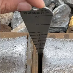 Stainless Rail Taper Welding Gap Inspection Gauge thumbnail-1