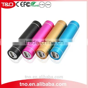 Custom Round Lipstick Power Bank 2600mah thumbnail-1