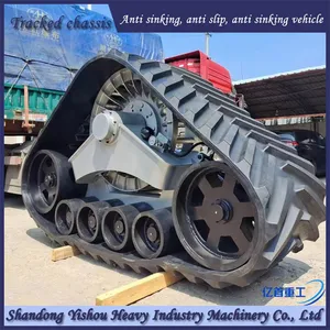 Large Tractor Modified Track Chassis Anti Sinking Half Chain Rail thumbnail-5