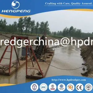China Heavy-Duty 120m3/T Chain Bucket Iron Dredger for Effective Salt Management thumbnail-2