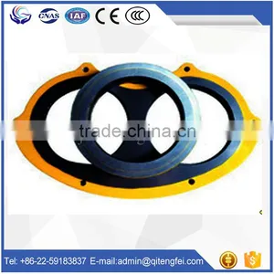 OEM Hardface Carbide Wear Resistant Parts Wear Plate for Concrete Boom Pump Made in China thumbnail-1