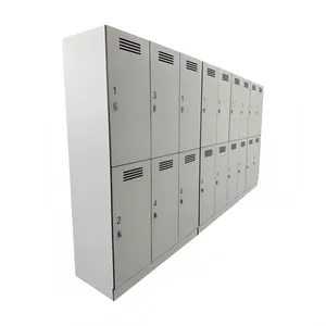 Modern Design RFID Lock Durable Waterproof z Shape HPL Board Locker for Changing Room thumbnail-5