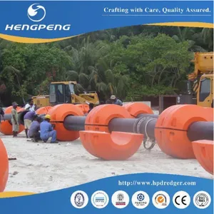 Marine High Buoyancy Pipe Floater for Sand Dredger Rubber Hose Sludge Discharge Pipeline 100-4000m thumbnail-1