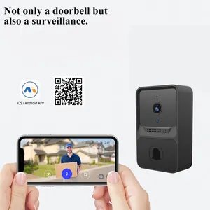 Smart Intercom Home Security Doorbell HD 480P Smart Video Camera Door Phone Remote Smart Doorbell With 2.4GHz Wifi thumbnail-3