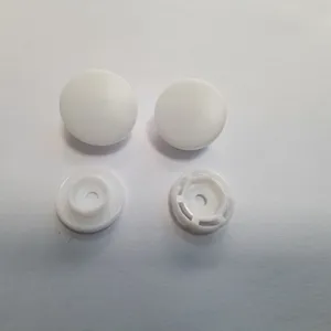 T8 14mm Cap Size Plastic Snap Button for POLO Shirts thumbnail-2