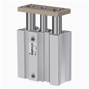 Double Acting Cylinder With Roller Bearing Hard Chrome Plated Piston Rod Guiding and Stopping Surface Treatment thumbnail-1