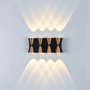 Modern Exterior Light Led Porch Lights Outdoor up Down Hallway Waterproof Wall Washer Lamp for House Villa Entryway Corridor thumbnail-1