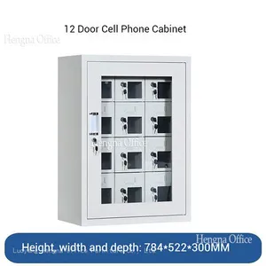 Heavy-Duty Steel Employee Device Charging Locker With Integrated USB Ports | Secure Staff Personal Storage for Manufacturing & Plants thumbnail-1