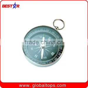 Metal Compass With Ring thumbnail-1