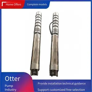 316 Stainless Steel Seawater Lift Pump, High-pressure Submersible Motor, High-head Submersible Pump, Hot Water Submersible Pump thumbnail-3