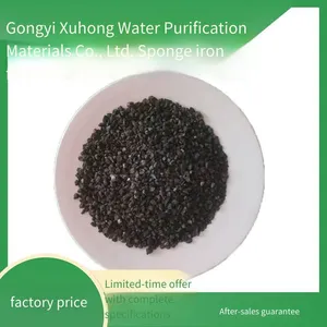 Sponge Iron Filter Material, High Purity and Large Porosity, for the Paper Industry, Phosphorus Removal, and Improving Steel Quality thumbnail-1