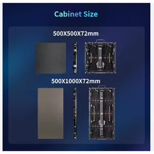 Rental Stage LED Display Front/Rear Module Maintenance P1.56-P3.91 Indoor/Outdoor LED Screen thumbnail-3