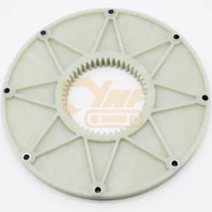 YZ40281578 OEM Disc Nylon Flange Rigid Type 2000 N-M Rated Torque Crankshaft Coupling Assembly for Excavator Flywheel thumbnail-2