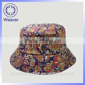 Unique Style Ladies Print Pattern Floral Printed Bucket Hat thumbnail-1
