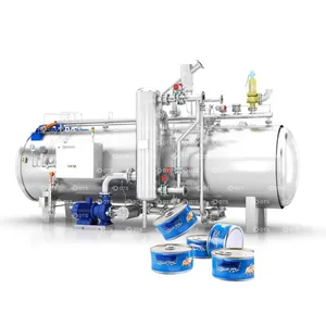DTS/Spray Type Steam Fish Canned Food Sterilization Retort Steam Autoclave Retort/thermal Sterilization thumbnail-1