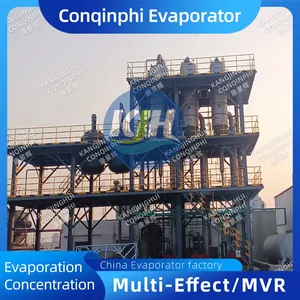 Three-Effect Forced Circulation Evaporation Crystallizer CE Standard Compliant Automatic thumbnail-1