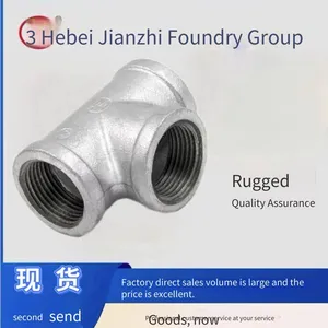 Tangshan Jianzhi Pipe Fittings, Jianzhi Grooved Pipe Fittings, 90-degree Elbow, Jianzhi Casting Group, Jianzhi Threaded Pipe Fittings thumbnail-3