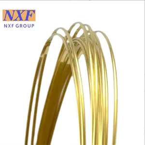 NXF C2800/GB H62/ASTM C27400/ISO CuZn40/BS CZ109 Diameter 0.1-5mm Coil Weight 1-100kgs Hard or Soft Temper Brass Wire thumbnail-1
