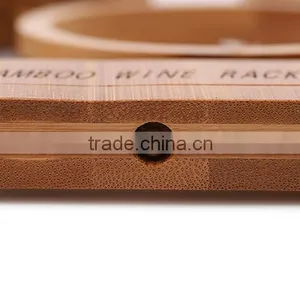 2016 Wooden Wine Rack, Wine Display Rack, Bamboo Wine Rack Wood thumbnail-5