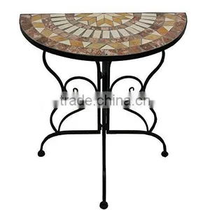 Best Selling Mosaic Half Table for Yard Home Wall Furniture thumbnail-1